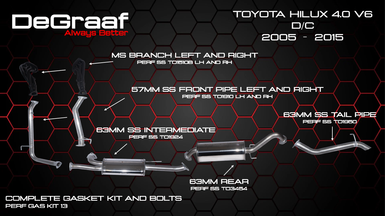 HILUX V6 PRE 2015