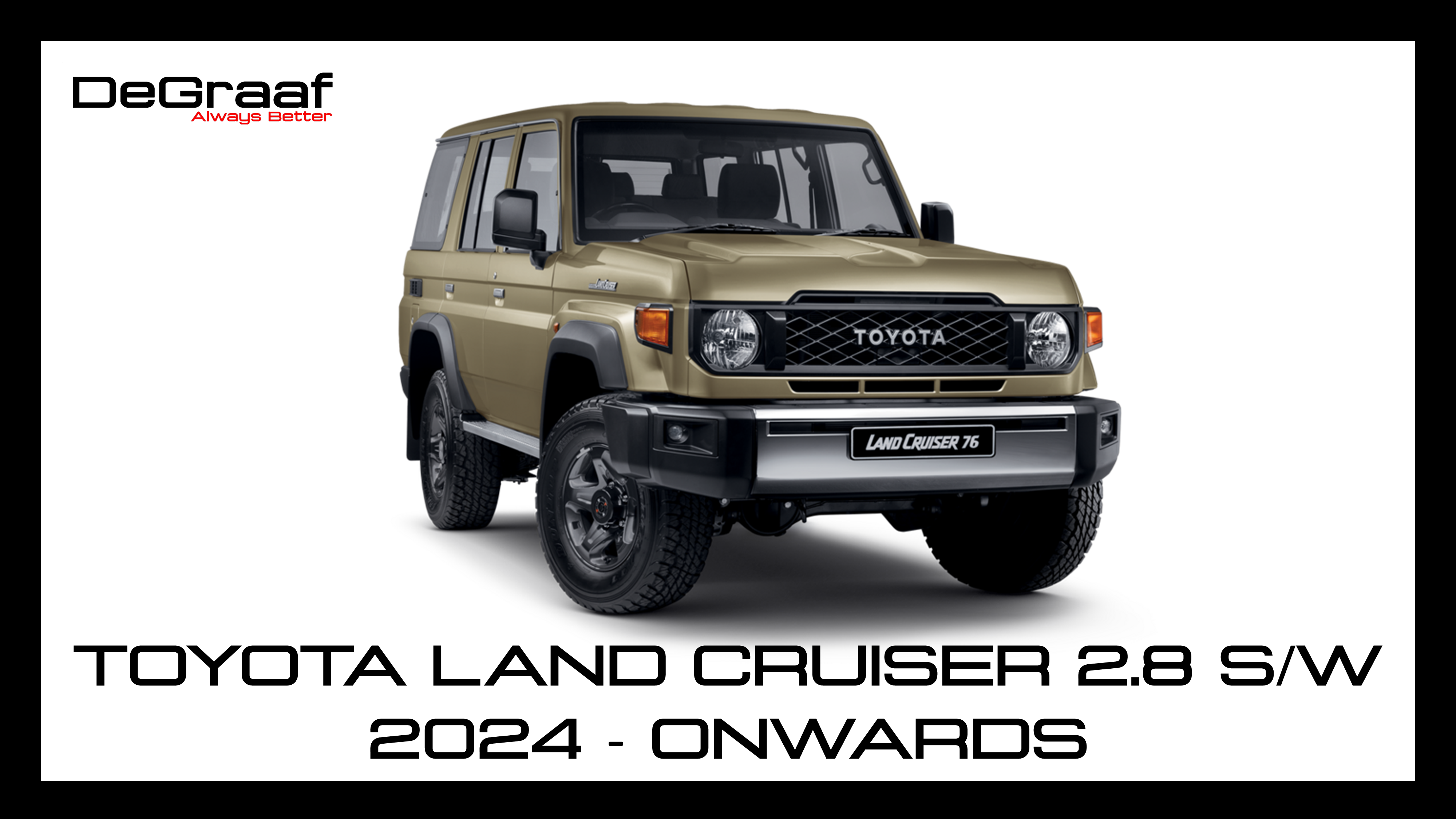 TOYTA LAND CRUISER 2.8 SW