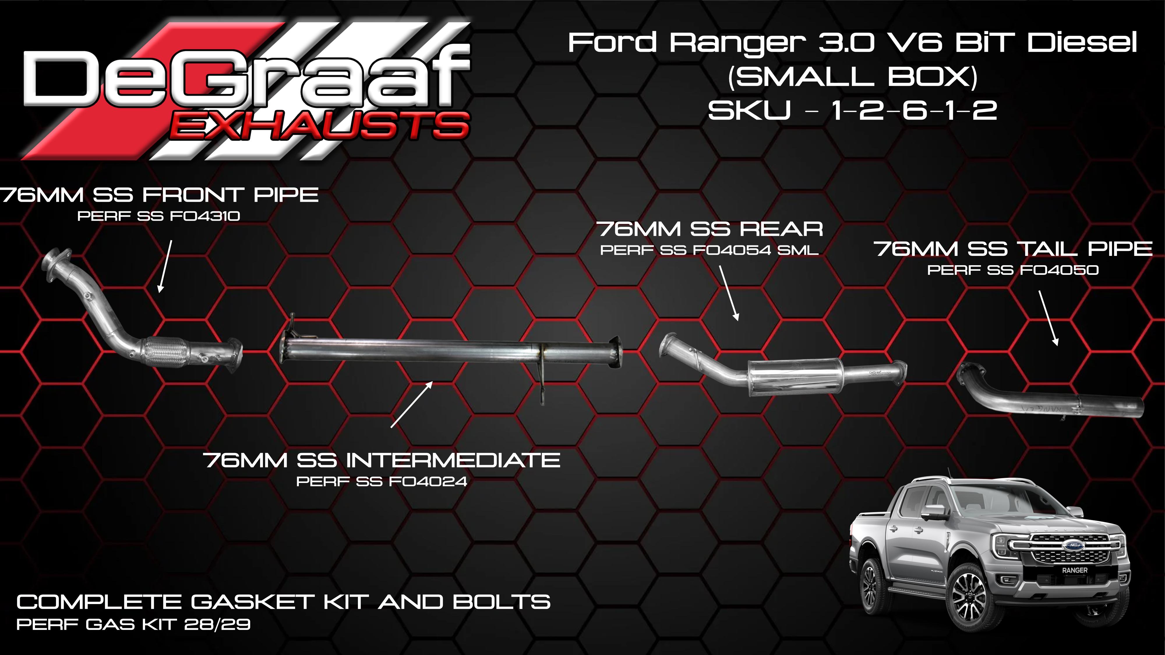 FORD RANGER 30 V6 SML