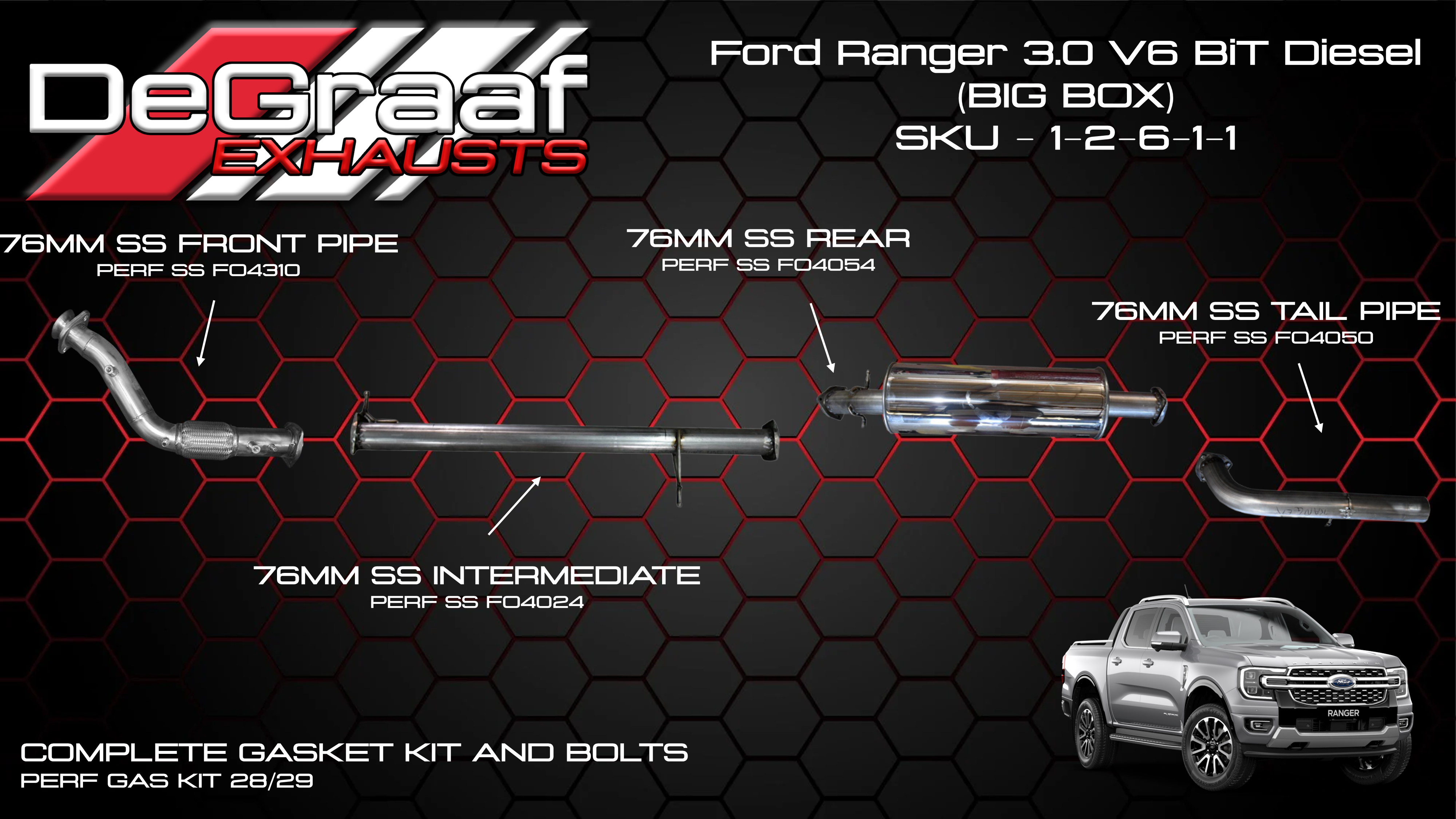 FORD RANGER 30 V6 STANDARD