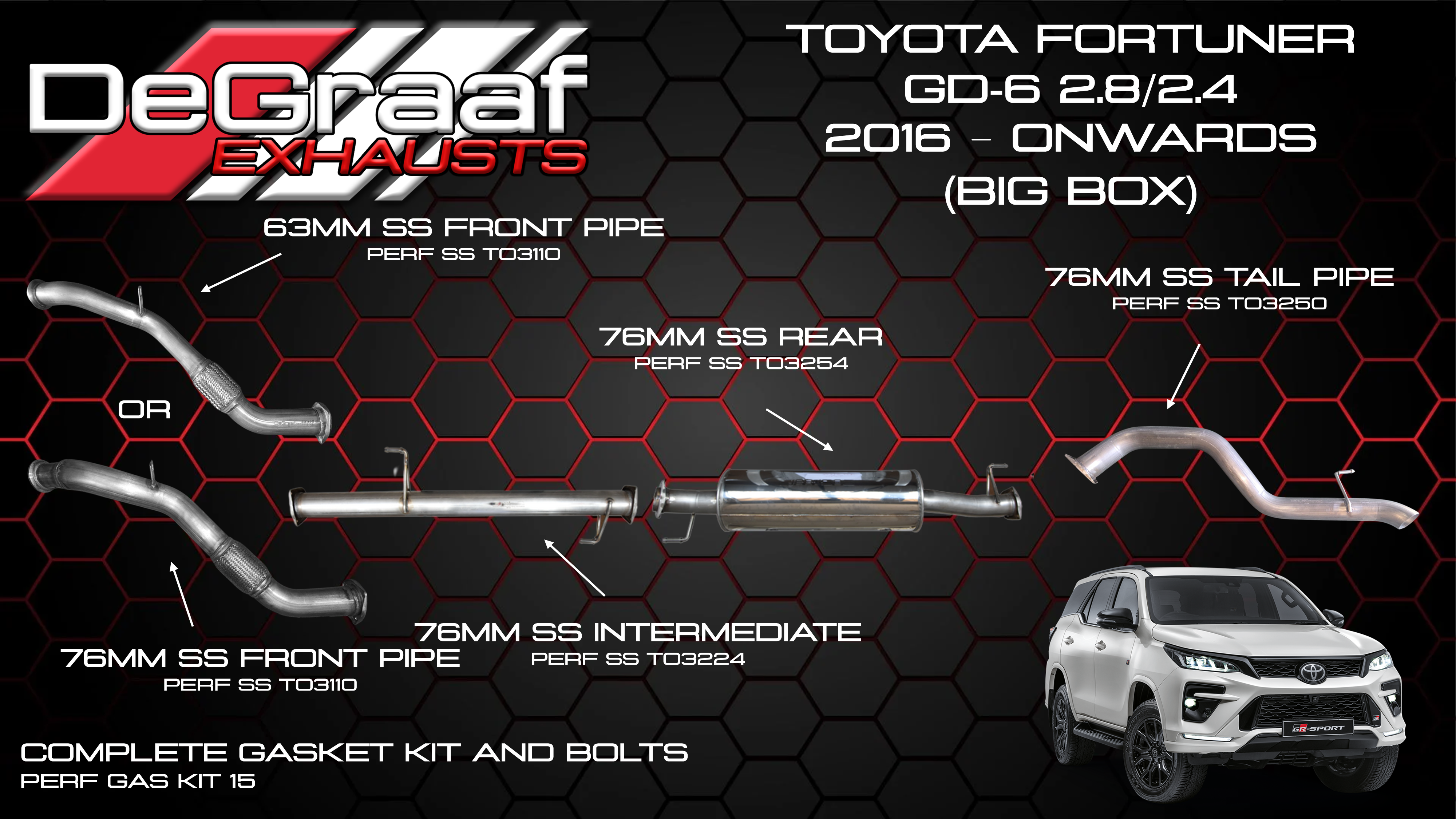 TOYOTA FOTUNERT GD6 STANDARD TOYOTA FOTUNERT GD6 STANDARD