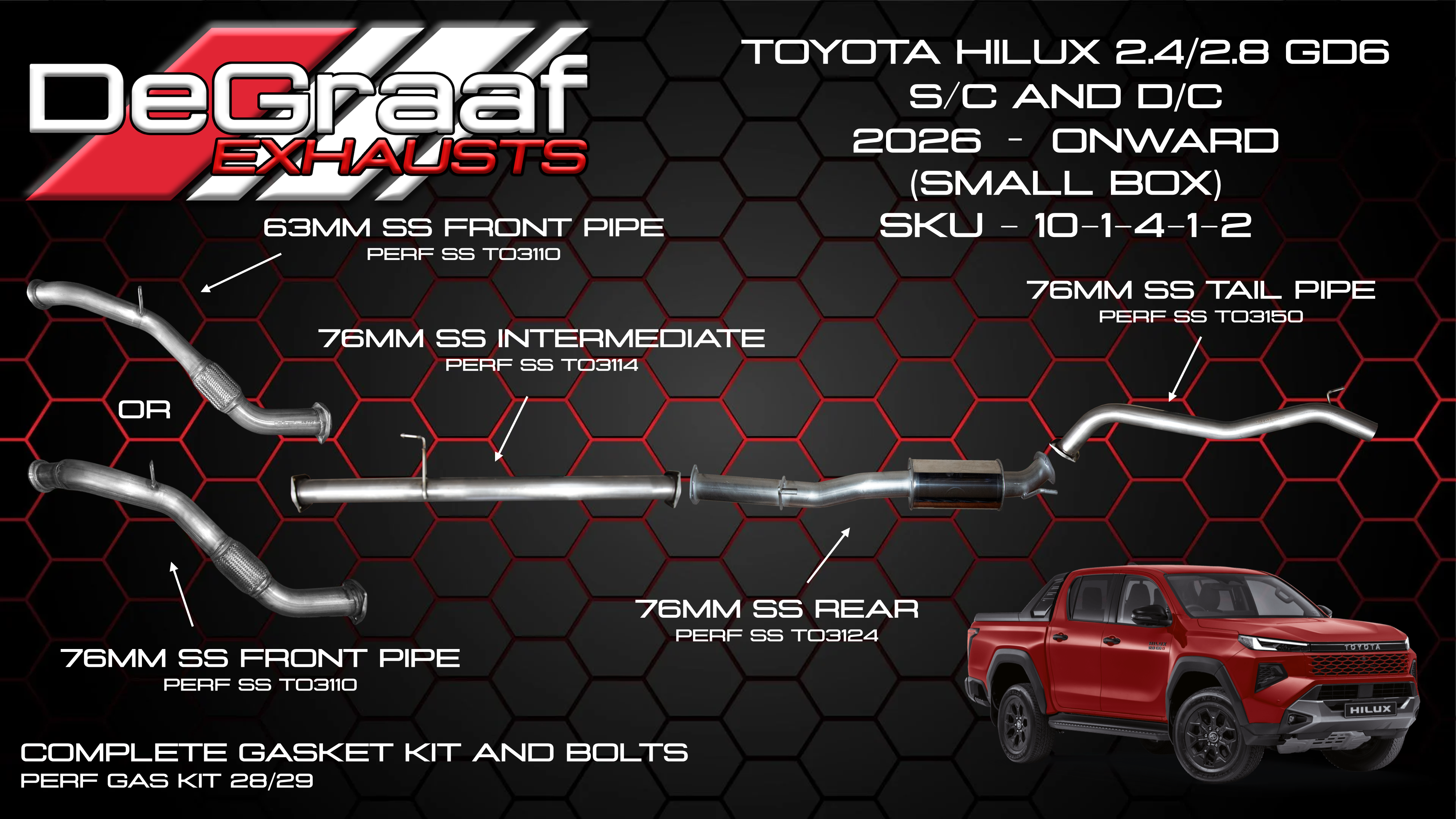 TOYOTA HILUX GD6 TRAVO SMALL BOX TOYOTA HILUX GD6 TRAVO SMALL BOX